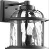 Quorum International Winston 3-LT Outdoor Wall Lantern - Noir - 7760-3-69, Bronze / Dark view 3