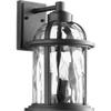 Quorum International Winston 3-LT Outdoor Wall Lantern - Noir - 7760-3-69, Bronze / Dark view 4