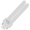 25 Qty. Halco 13W Double 4100K GX23-2 PRO ECO PL13D/41/ECO 13w CFL Cool White Eco-Shield Lamp Bulb view 1