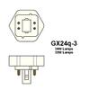 10 Qty. Halco 32W Triple 5000K GX24Q-3 PRO ECO PL32T/E/50/ECO 32w 6.5v CFL Natural White EOL Lamp Bulb view 2