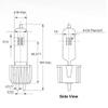 6 Qty. Ushio HPL 575w-115v Ushio HPL575 1000670 Lamp Bulb view 3