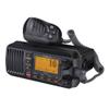 Uniden UM435BK Advanced Fixed Mount VHF Marine Radio, All USA/International/Canadian Marine Channels including new 4-Digit, CDN B Channels, 1 Watt/25 Watt Power, Waterproof IPX8 Submersible, Black view 1