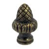 Antique Brass Acorn Lamp Shade Finial view 1