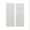 Shed Windows and More, Louvered Shed Shutter or Playhouse Shutter White 9" X 36" Sold by The Pair view 1