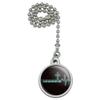 Jesus Saved My Life EKG Heart Rate Pulse Religious Christian Ceiling Fan view 1