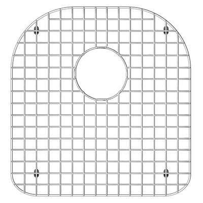 Whitehaus WHN3322DLG-SS Sink Grid, Stainless Steel