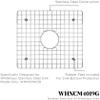 Whitehaus WHNCM4019G-SS Sink Grid, Stainless Steel view 3