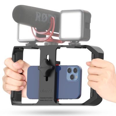 ULANZI U Rig Pro Smartphone Video Rig, Filmmaking Vlogging Case Phone Video