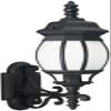 Generation Lighting 89102EN3-12 Wynfield One Light Outdoor Wall Lantern, Black Finish view 1