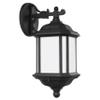 Generation Lighting 84530EN3-12 1-Light Kent Traditional Outdoor Wall Lamp Black 84530EN3-12, Outdoor Light is Lovely Wall Lamp for Outdoor Decor, Wall Light Fixture Uses Standard or LED Light Bulb view 1