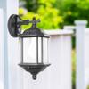 Generation Lighting 84530EN3-12 1-Light Kent Traditional Outdoor Wall Lamp Black 84530EN3-12, Outdoor Light is Lovely Wall Lamp for Outdoor Decor, Wall Light Fixture Uses Standard or LED Light Bulb view 2