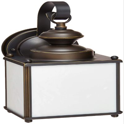 Generation Lighting 84157DEN3-71 Jamestowne Outdoor Wall Sconce, 1-Light LED 9.5 Watts, Antique Bronze, Medium