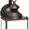 Generation Lighting 84157DEN3-71 Jamestowne Outdoor Wall Sconce, 1-Light LED 9.5 Watts, Antique Bronze, Medium view 3