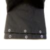 Sunbrella Tarp, Black w/Reinforced Edging & #4 1/2" Nickel Plated Brass Rolled Rim Spur Grommets (4' X 8' Feet) view 2