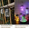 Decorman Solar Mason Jar Lid Lights, 6 Pack 10 LED Waterproof String Fairy Star Firefly Jar Lids Lights for Patio Garden Yard Lawn Party Wedding Christmas Decoration(Jars & Hangers Not Included) view 4