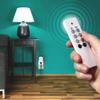 Aluratek AWHAS0103F Smart Outlet Wireless Remote Light Switch, White -3 Pack view 2