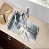 Dawn DSU3118 Undermount Single Bowl Sink with Side Drain, Polished Satin view 4