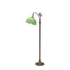 WERFACTORY Tiffany Lamp Floor Green Wisteria Stained Glass Arched Lamp view 4