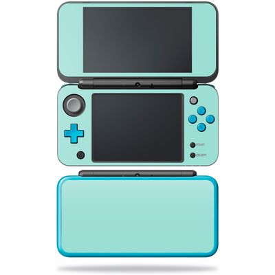 MightySkins Skin Compatible with Nintendo New 2DS XL - Solid Seafoam | Protective, Durable, and Unique Vinyl Decal wrap Cover | Easy to Apply, Remove, and Change Styles | Made in The USA