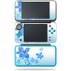 MightySkins Skin Compatible with Nintendo New 2DS XL - Blue Flowers | Protective, Durable, and Unique Vinyl Decal wrap Cover | Easy to Apply, Remove, and Change Styles | Made in The USA view 1