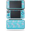 MightySkins Skin Compatible with Nintendo New 2DS XL - Water Flowers | Protective, Durable, and Unique Vinyl Decal wrap Cover | Easy to Apply, Remove, and Change Styles | Made in The USA view 1