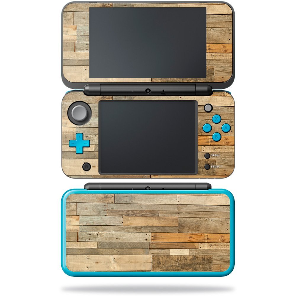 MightySkins Skin Compatible with Nintendo New 2DS XL - Reclaimed Wood | Protective, Durable, and Unique Vinyl Decal wrap Cover | Easy to Apply, Remove, and Change Styles | Made in The USA