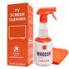 WHOOSH! Pro 16.9 fl oz Refillable TV Screen Cleaner & Microfiber Cloth - Streak-Free Cleaner for Flat Screens, OLED, LCD, Smart TV, Monitors - Non-Toxic, Odorless - Electronics Cleaning Kit view 1