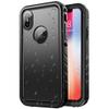 SPORTLINK for iPhone X/Xs, IP68 Waterproof Dustproof Military 360 Full Body Heavy Duty Shockproof Protective with Camera Screen Protector X Xs Phone Front Back Cover 5.8" Black view 1