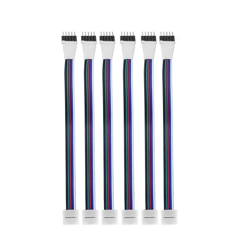 5 Pin RGBW LED Strip Lights Connector Solderless Connector for 10mm 5050 RGBW/RGBWW LED Strip Lights