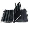 BUBM Double Layer Electronics Organizer, Travel Gadget Bag for Cables, Memory Cards, Flash Hard Drive and More, Fit for iPad or Tablet(up To 9.7")--Large, Dark Blue view 2