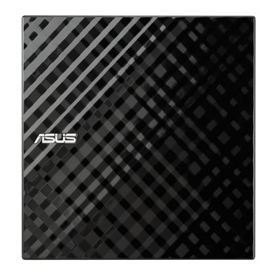 ASUS LITE Portable USB 2.0 Slim 8X DVD/Burner +/- Rewriter External Drive, Compatible with Both Mac & Windows, Black (SDRW-08D2S-U/BLK/G/AS)