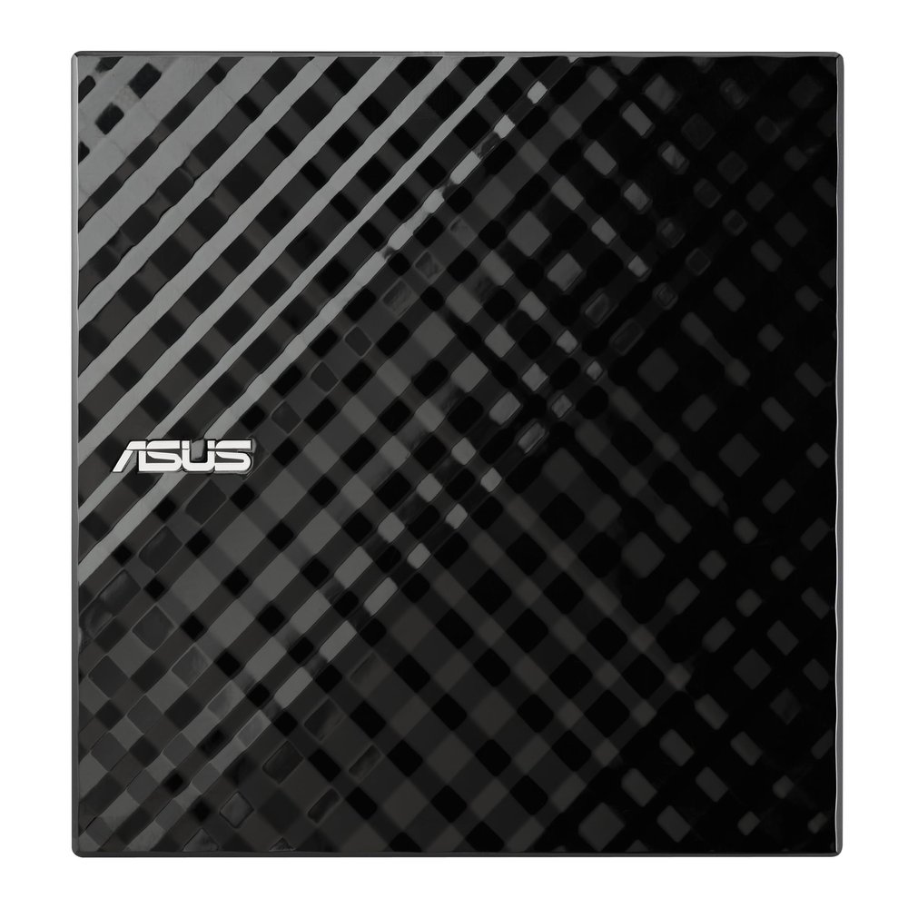 ASUS LITE Portable USB 2.0 Slim 8X DVD/Burner +/- Rewriter External Drive, Compatible with Both Mac & Windows, Black (SDRW-08D2S-U/BLK/G/AS)