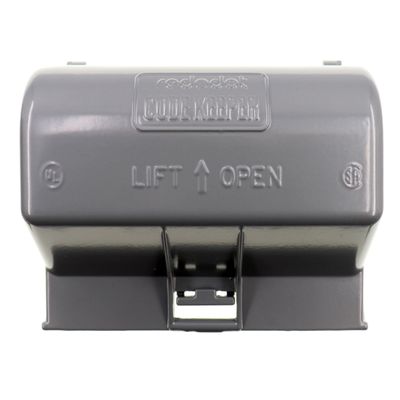 Red Dot CKMU Outlet Box While-In-Use Cover, Universal, 1 Gang, 3-1/4-Inch Inside Depth, Powder Coated