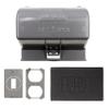 Red Dot CKMU Outlet Box While-In-Use Cover, Universal, 1 Gang, 3-1/4-Inch Inside Depth, Powder Coated view 3