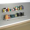 StoreWALL Heavy Duty 4' ft. Slatwall Panels (Set of 4 Panels, Covers 20 sq. ft.) (Weathered Grey) view 3
