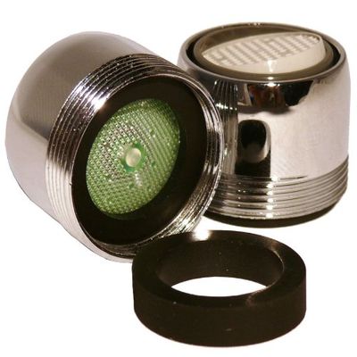 Adjustable Angle Swivel Tip Bottom Aerator 1.5 GPM WaterSense Listed Soft Stream