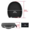 Geekria Shield Headphones Case Compatible with Sony WH-1000XM4, WH-1000XM3, WH-CH720n, Replacement Protective Hard Shell Carrying Bag with Cable Storage (Microfiber Grey) view 4