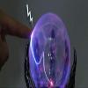 Aibote Magic Skull Head Glass Lightning Plasma Ball Touch Sensitive Night Light Lamp Bedroom Home Parties Decorations Novelty Toy view 4