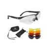 Radians T-85 Glasses with Case/Cloth Bag/Neck Cord,Black Frame,Clear/Copper/Amber/Orange/Green Mirror Lens,T-85,Glasses,Black Frame,Clear,Copper,Amber,Orange,Green Mirror,Case/Cloth Bag/Neck Cord view 1