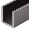 CRL SDCD12PN Polished Nickel 1/2" Fixed Panel Shower Door Deep U-Channel - 95" view 1