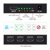 KELIIYO HDMI Splitter 1 in 4 Out V1.4b Powered HDMI Video Splitter with AC Adaptor Duplicate/Mirror Screen Monitor Supports Ultra HD 1080P 2K x4K@30Hz and 3D Resolutions (1 Input to 4 Outputs) view 4