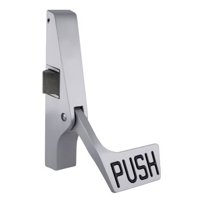 C.R. LAURENCE 311095PLC628 CRL Satin Aluminum Jackson 10 Series Left Hand Reverse Bevel Paddle Rim Panic Exit Device