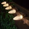 Wintergreen Lighting 25 C9 OptiCore LED Commercial Outdoor Christmas Lights Heavy Duty Christmas String Lights; Green Wire (25 ft, Warm White) view 2