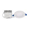 Topaz Lighting 77230 9W LED Slim 4" Dimmable Recessed Ceiling Downlight, 4000K, White, Easy to Install, Energy Efficient LED Lighting view 1