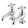 Elements of Design ES3201AX Basin Tap Faucet w/Metal Cross Handle, Chrome view 1