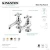 Elements of Design ES3201AX Basin Tap Faucet w/Metal Cross Handle, Chrome view 3