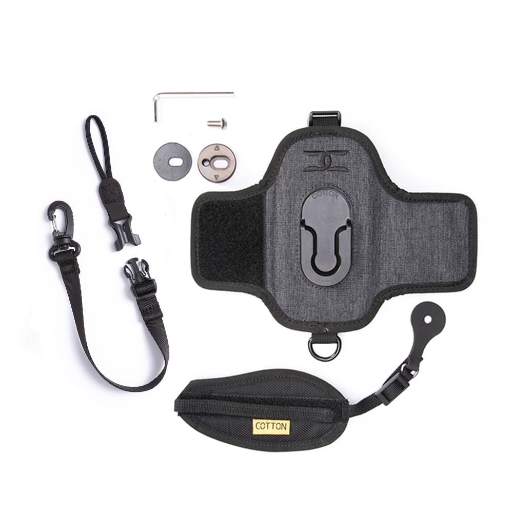 Cotton Carrier CCS G3 Camera Harness System for One Camera, Grey, CCS G3 Strapshot