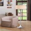 Artiva USA LED051302FC Florenza 63" 2-Light LED Floor Lamp with Dimmer H x 18 W x 18 L, Chrome view 2