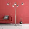 Artiva USA LED9656FSN 86" 5-Arched Floor Lamp with Dimmer, 5000 Lumens Brushed Nickel view 2