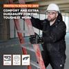 RefrigiWear Insulated Extreme Freezer Gloves -30F Men's Winter Work Gloves - Silicone Grip & Kevlar Thumb - Black - X-Large view 4
